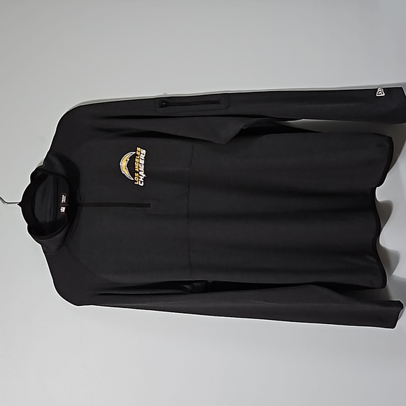 Los Angeles Chargers Men's NFL Half Zip Up Long Sleeve W/Sleeve Pocket L #M-195 - Picture 1 of 14